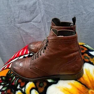 To Boot New York Men\'s Brennan Wingtip Boots 8.5 Brown To Boot | Shoes | Toboot New York Adam Derrick Brennan Brown  main image 3